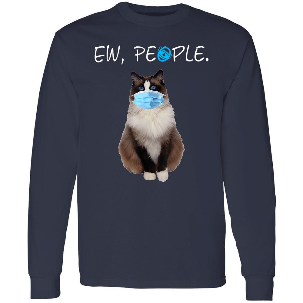 Long Sleeve T-Shirt - LG53FW15 - Navy - 2