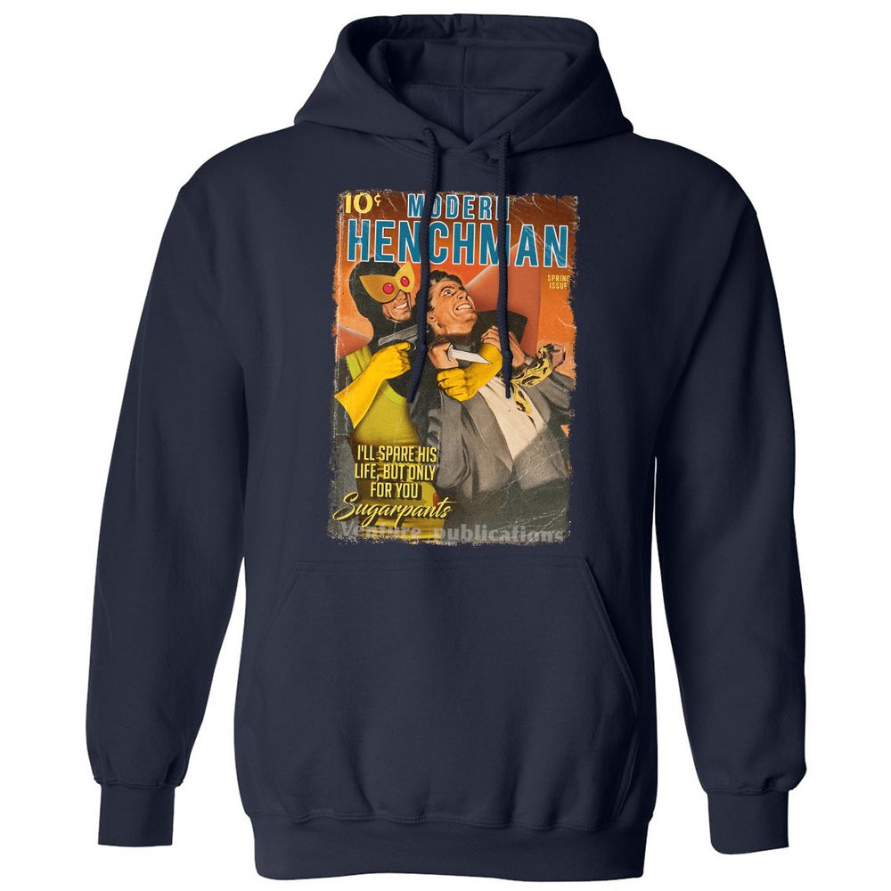 Classic Unisex Hoodie - EJRZSTR3 - Navy - 2