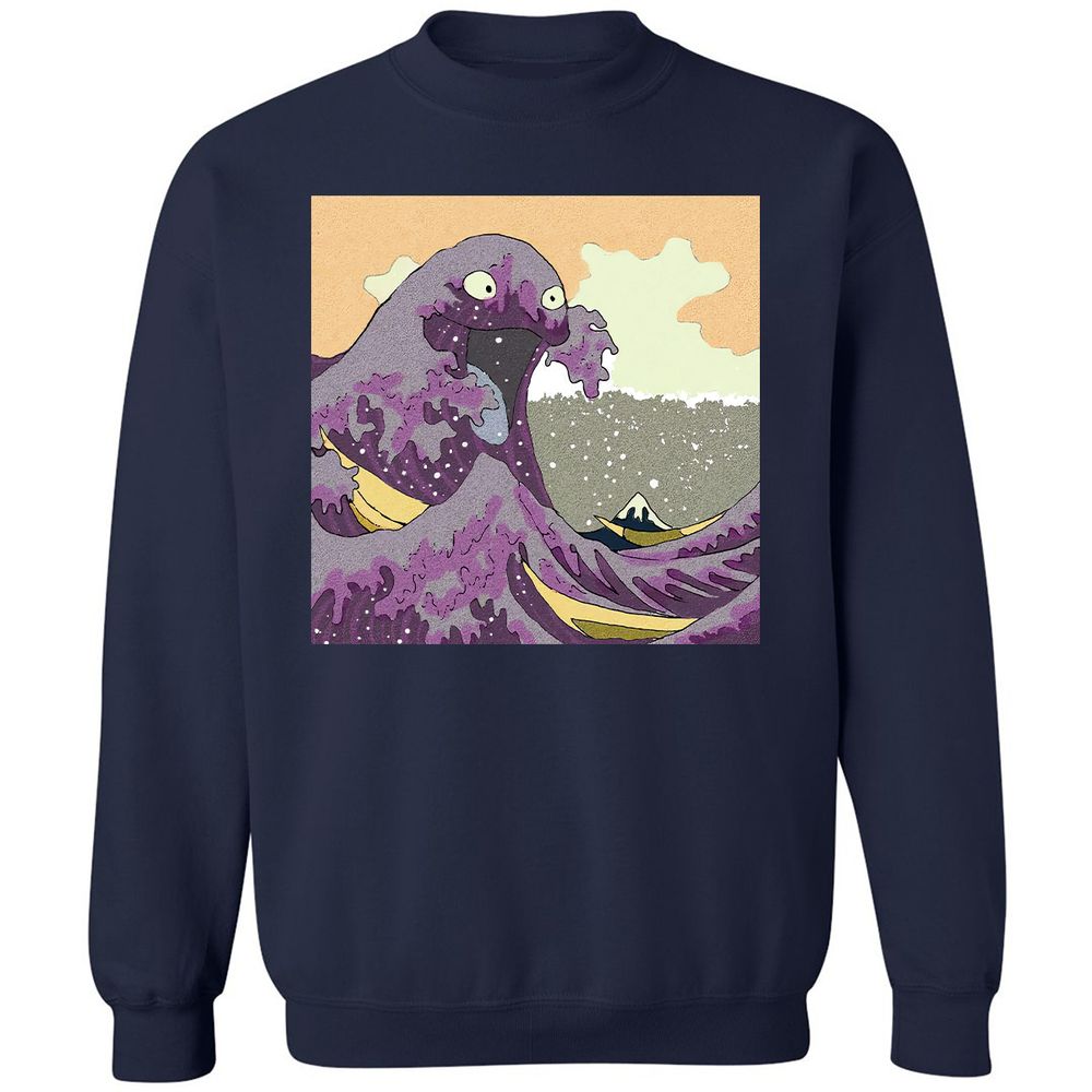 Classic Unisex Sweatshirt - 358VGV3J - Navy - 2