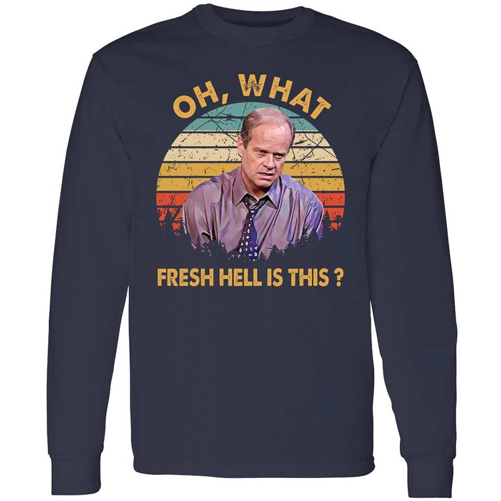 Oh What Fresh Hell Is This - Navy - 2