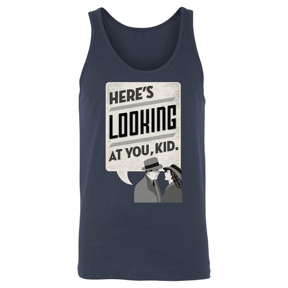 Here's Looking at You Kid - Navy - 2