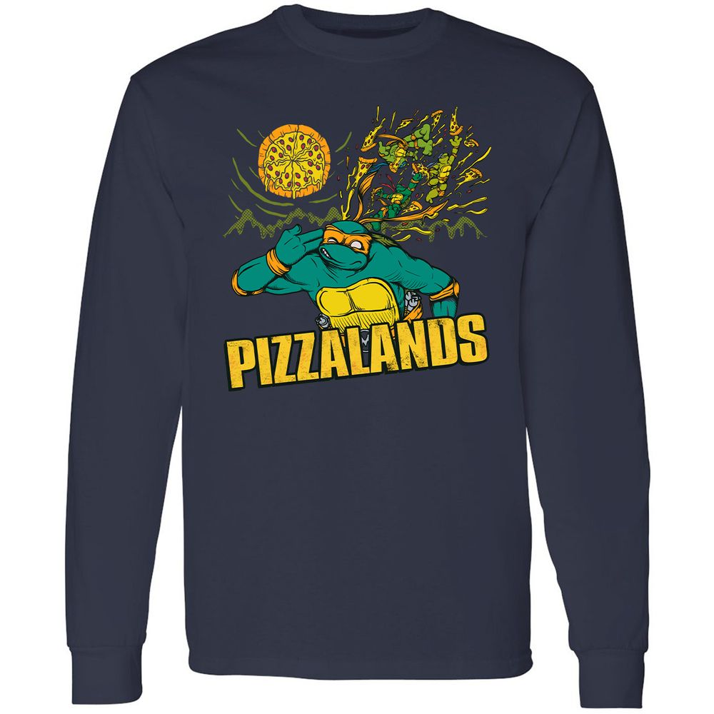 Long Sleeve T-Shirt - U4JZCKJV - Navy - 2