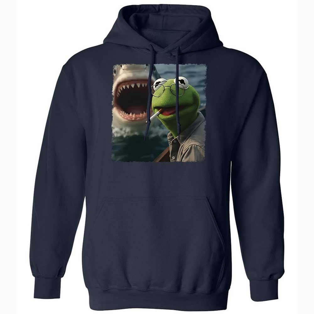 Classic Unisex Hoodie - PZQZ4XBW - Navy - 2