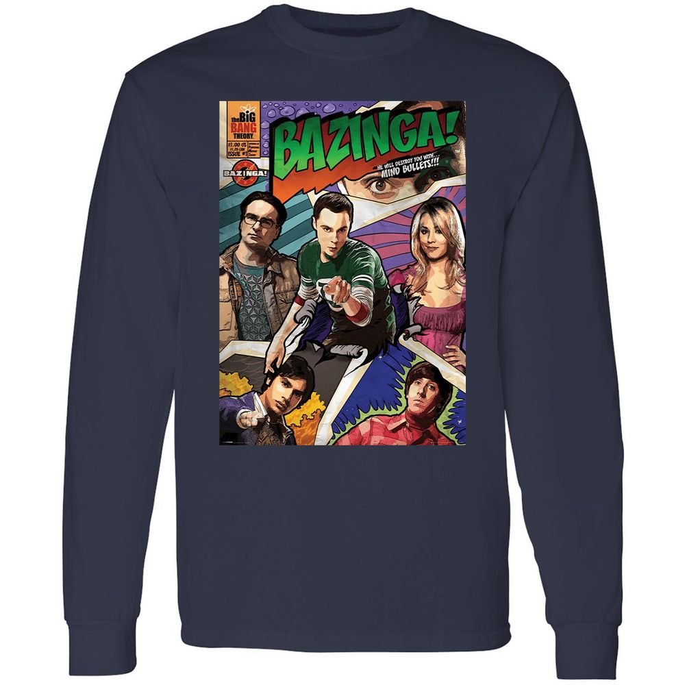 Long Sleeve T-Shirt - S3CBC62E - Navy - 2