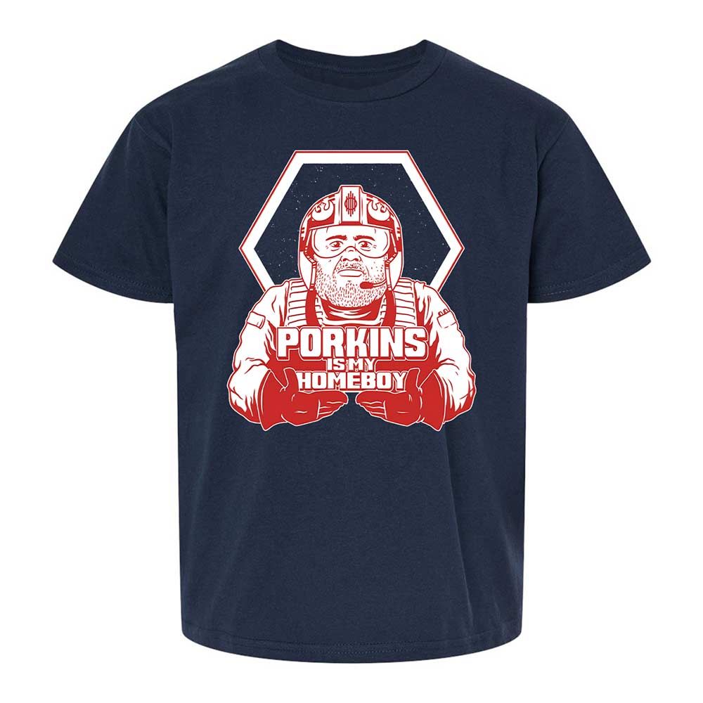Porkins Is My Homeboy - Navy - 2