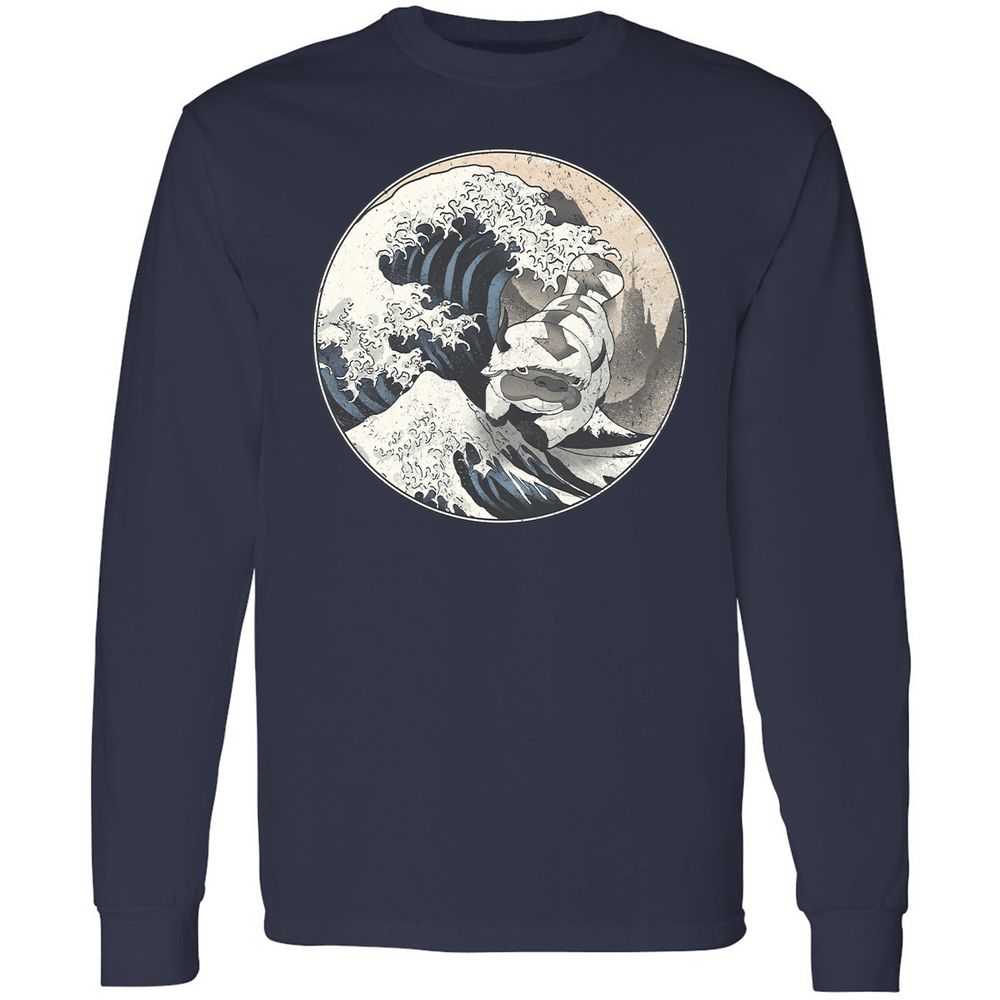 Long Sleeve T-Shirt - BHDXJBC8 - Navy - 2
