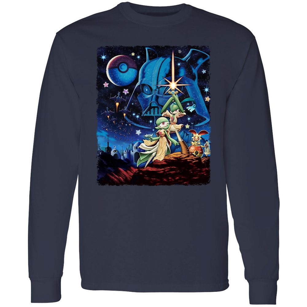 Long Sleeve T-Shirt - 34RGGZTE - Navy - 2