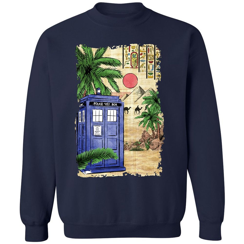 Classic Unisex Sweatshirt - M82QWPKY - Navy - 2