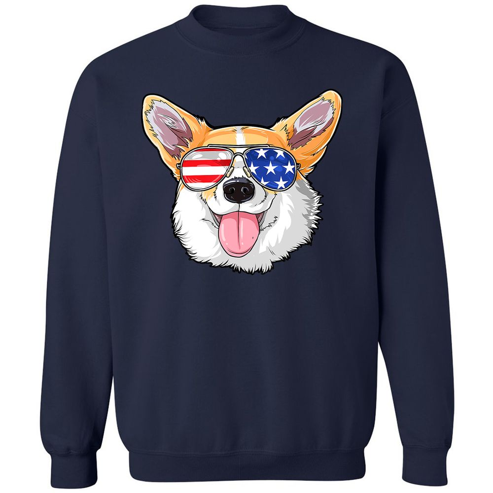 Classic Unisex Sweatshirt - WTAS8E6J - Navy - 2