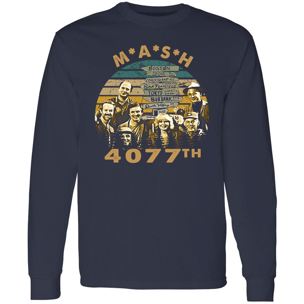 Long Sleeve T-Shirt - VTKKRLN4 - Navy - 2