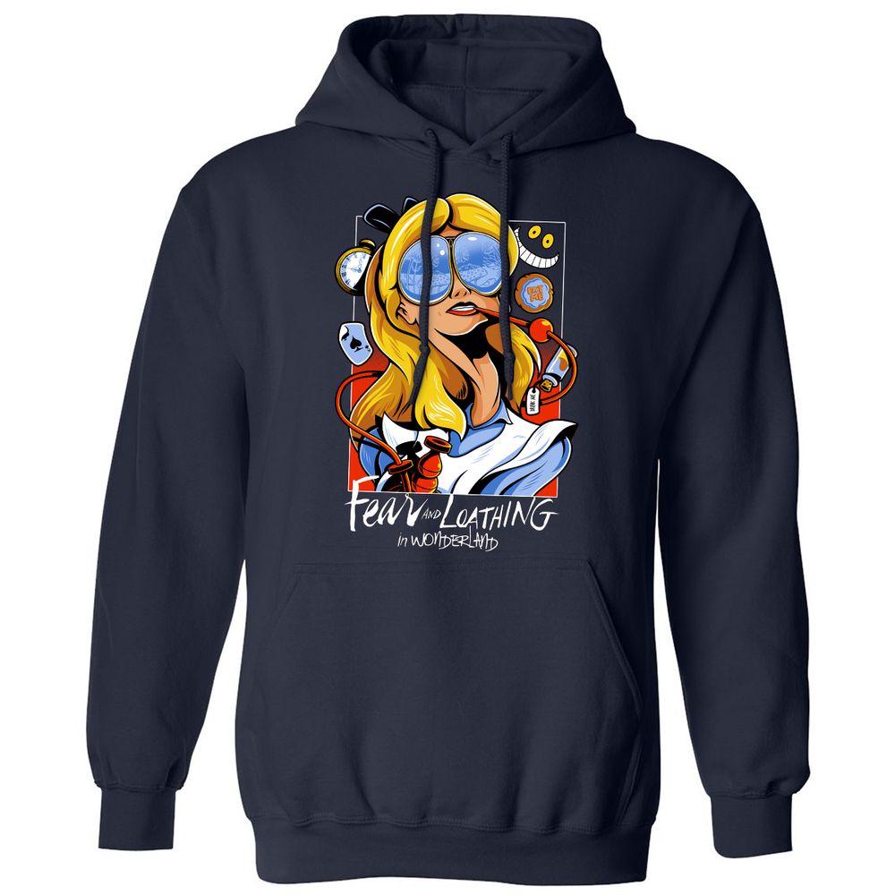 Classic Unisex Hoodie - Y8HKLN23 - Navy - 2