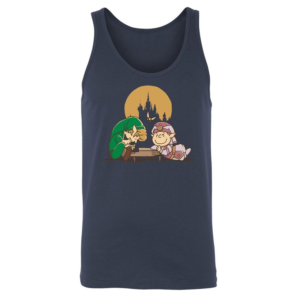 Unisex Jersey Tank - 55MCWFUV - Navy - 2