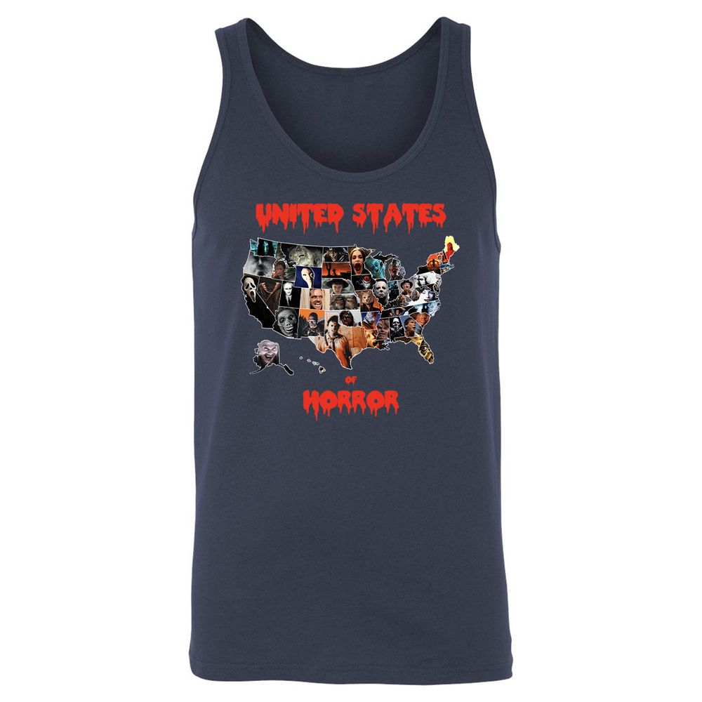 Unisex Jersey Tank - NZL7RLXS - Navy - 2