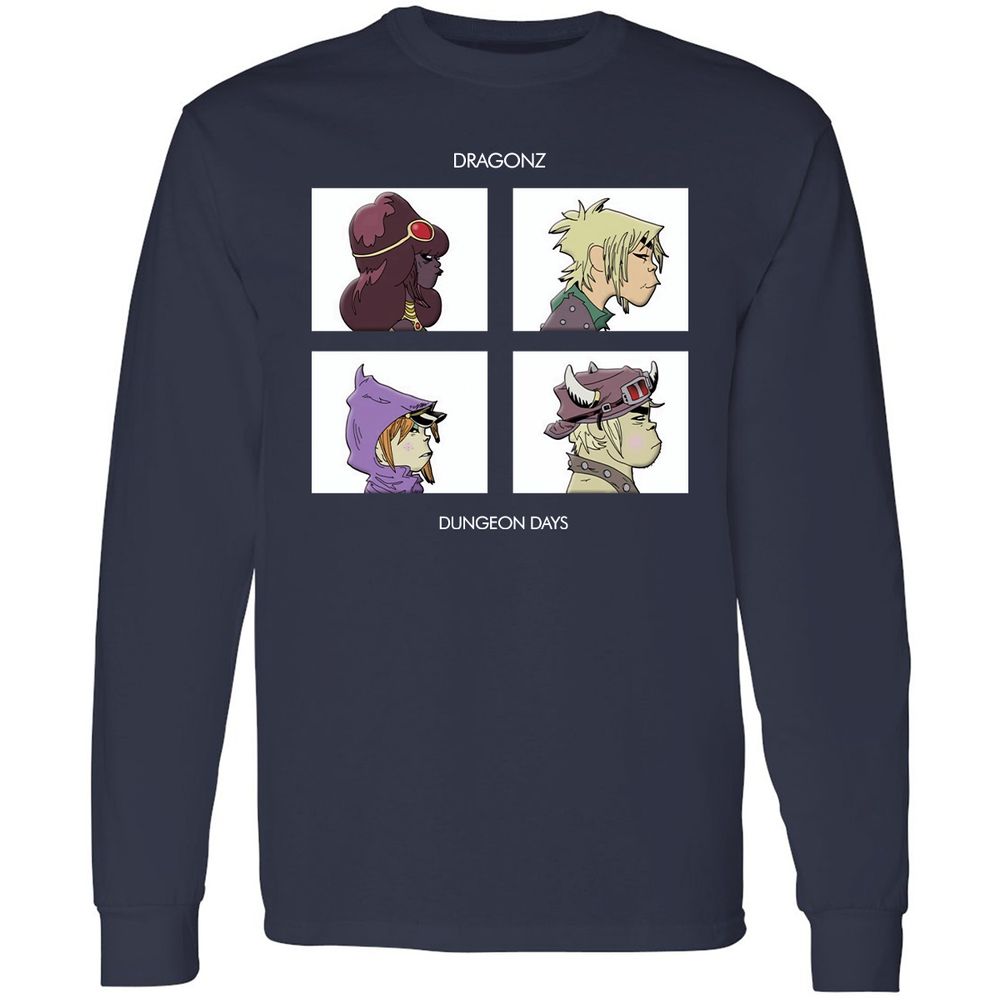 Long Sleeve T-Shirt - Q16WM5CG - Navy - 2