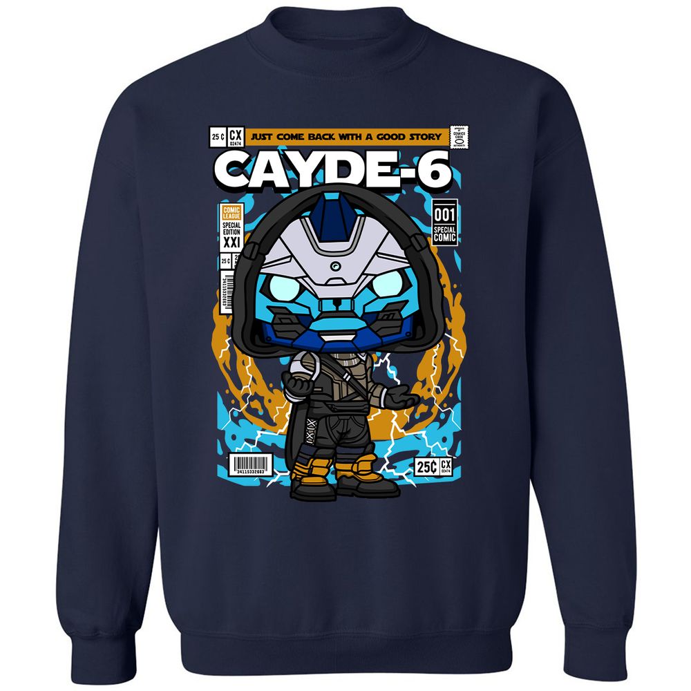 Classic Unisex Sweatshirt - BCQH9J48 - Navy - 2