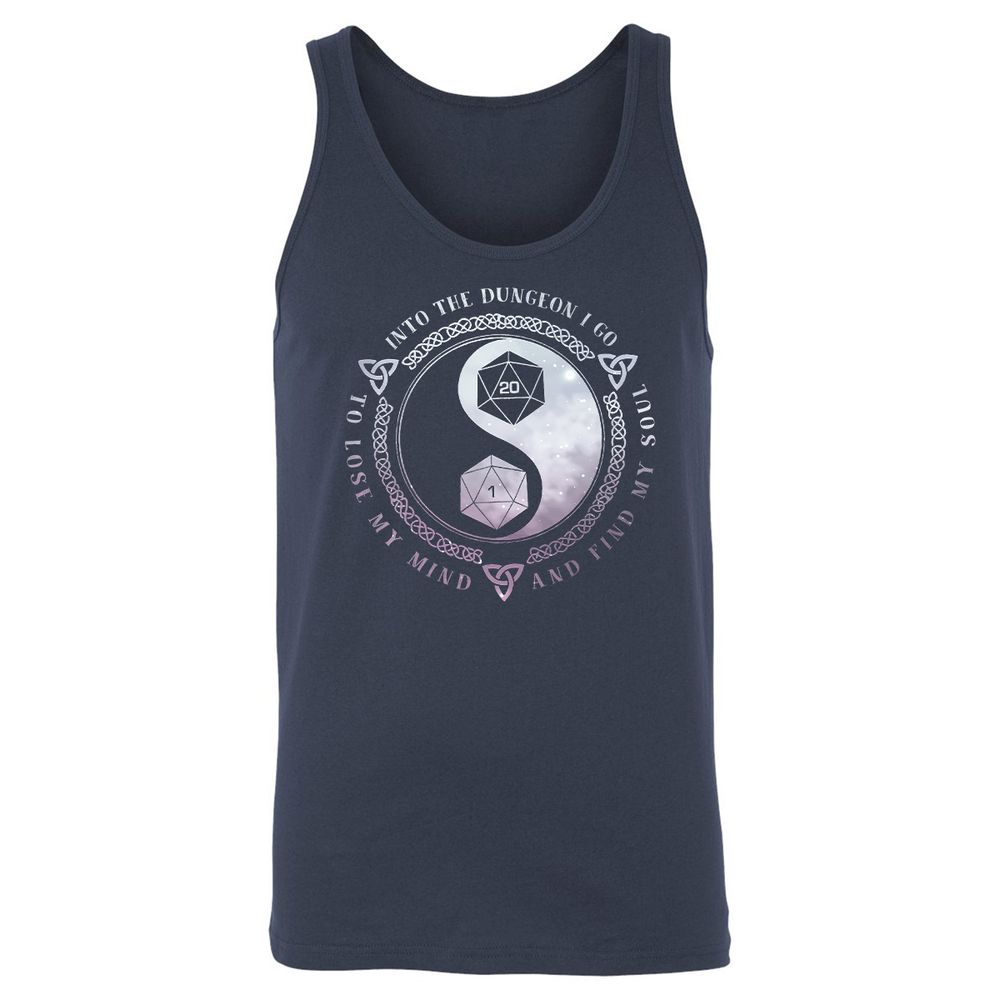 Unisex Jersey Tank - 8U27YEFU - Navy - 2
