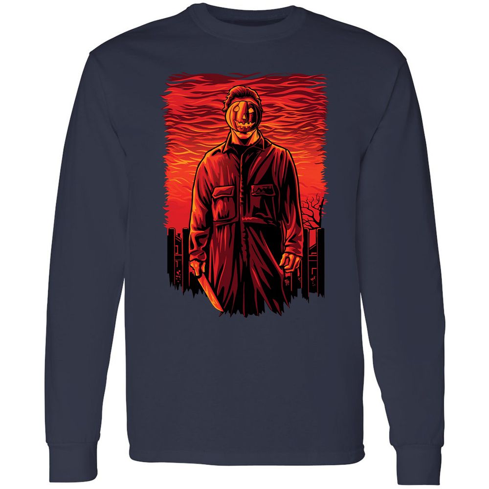 Long Sleeve T-Shirt - STP1VDQP - Navy - 2