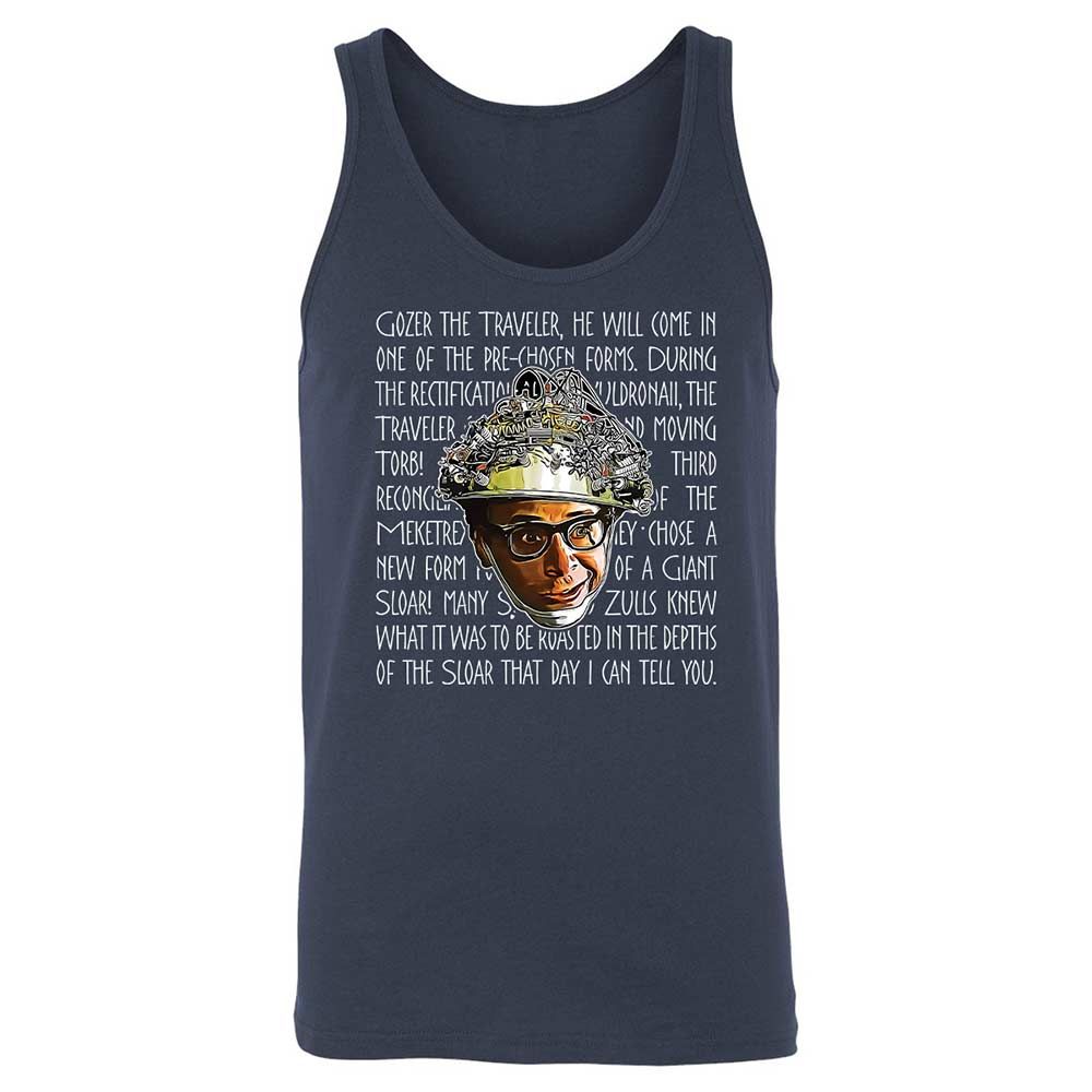 Unisex Jersey Tank - L78WGHEQ - Navy - 2