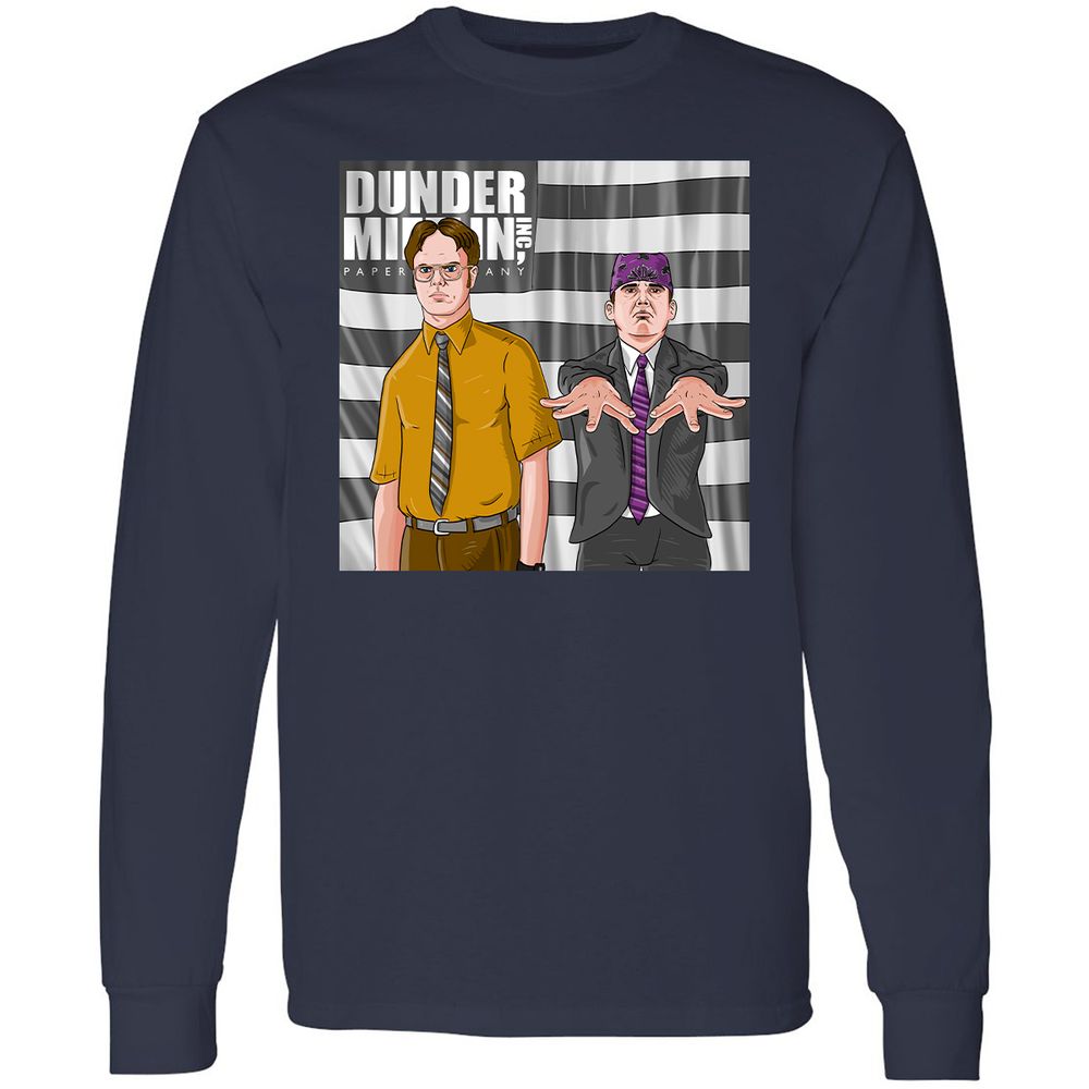 Long Sleeve T-Shirt - 2LCKAZ94 - Navy - 2