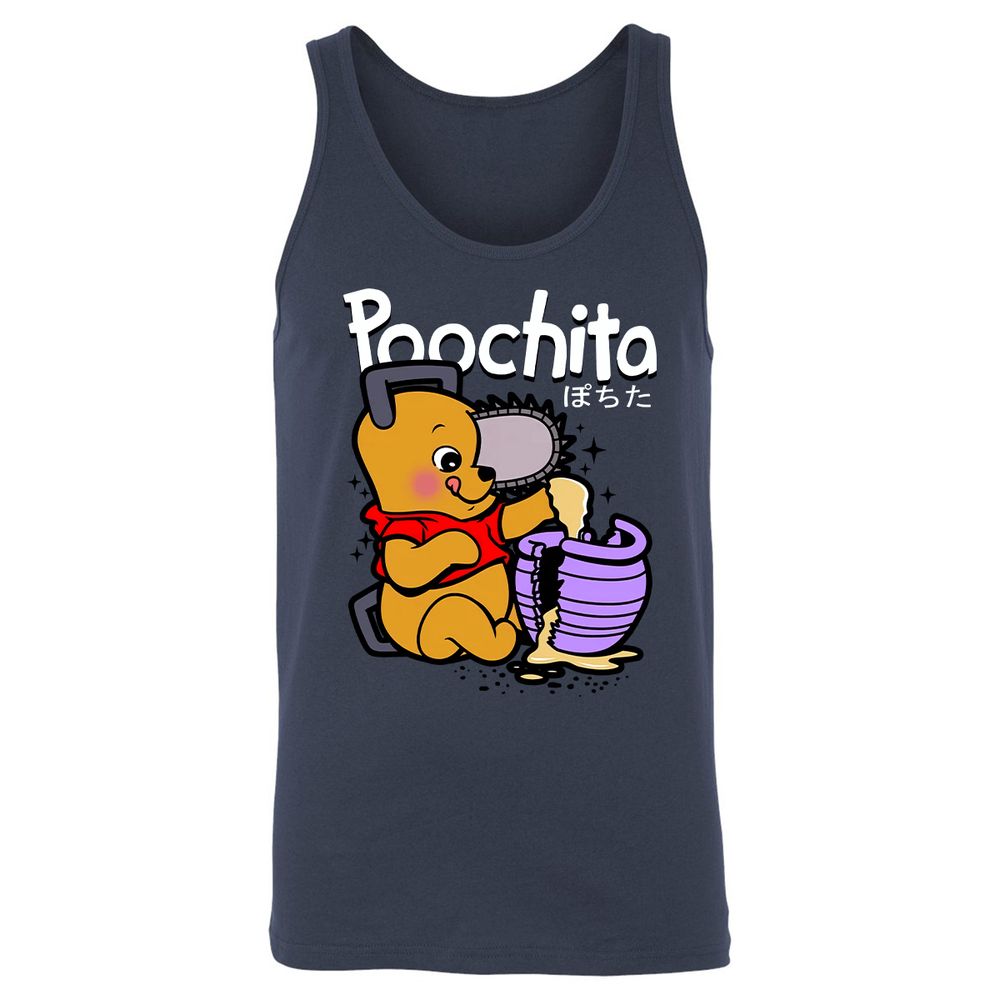 Unisex Jersey Tank - PQ31P3PA - Navy - 2