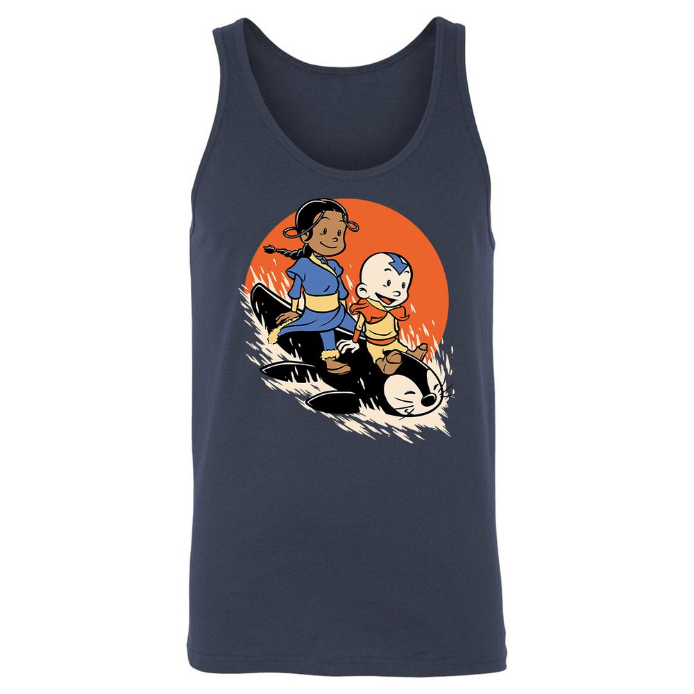 Unisex Jersey Tank - PUH4UQ7W - Navy - 2