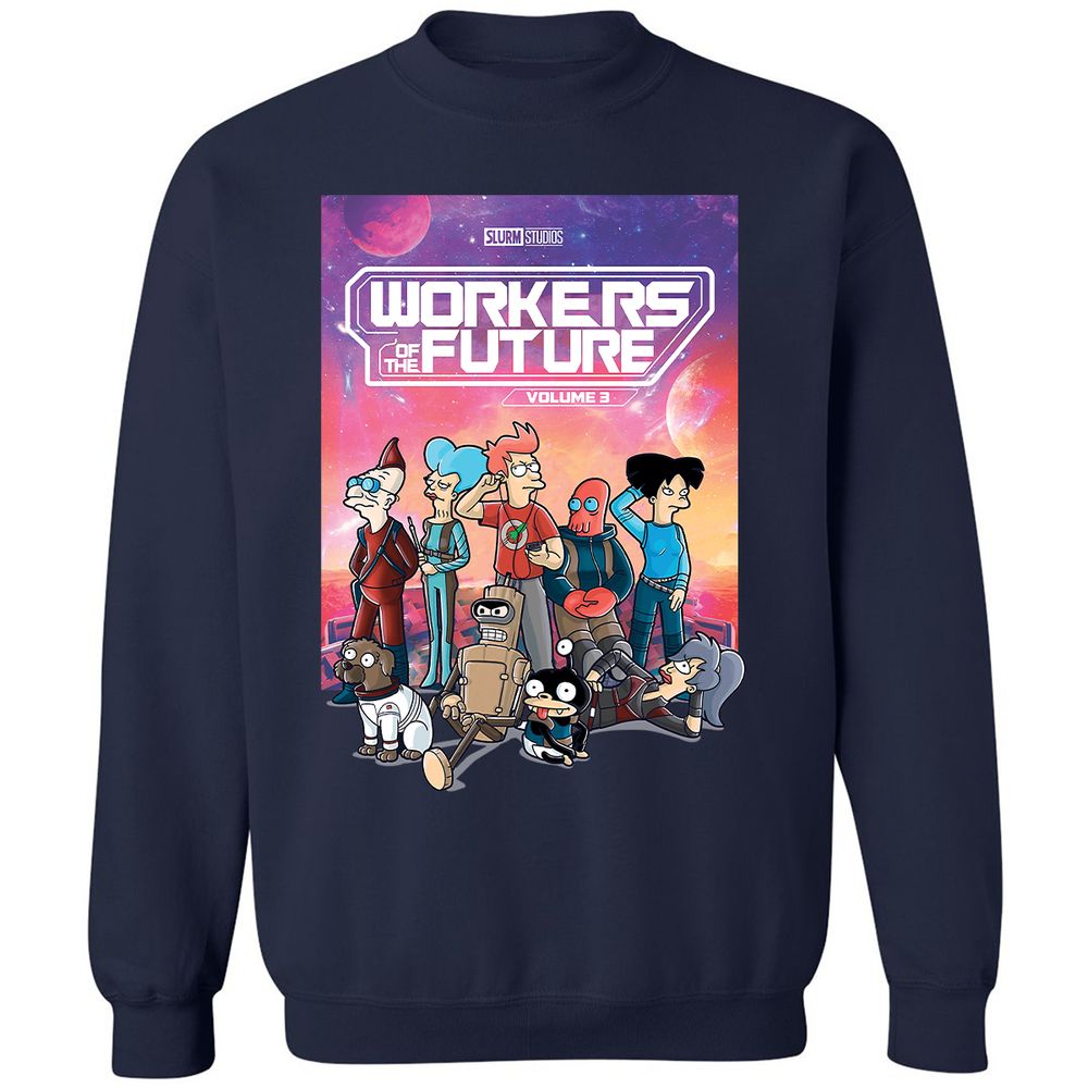 Classic Unisex Sweatshirt - EBXUEAPB - Navy - 2