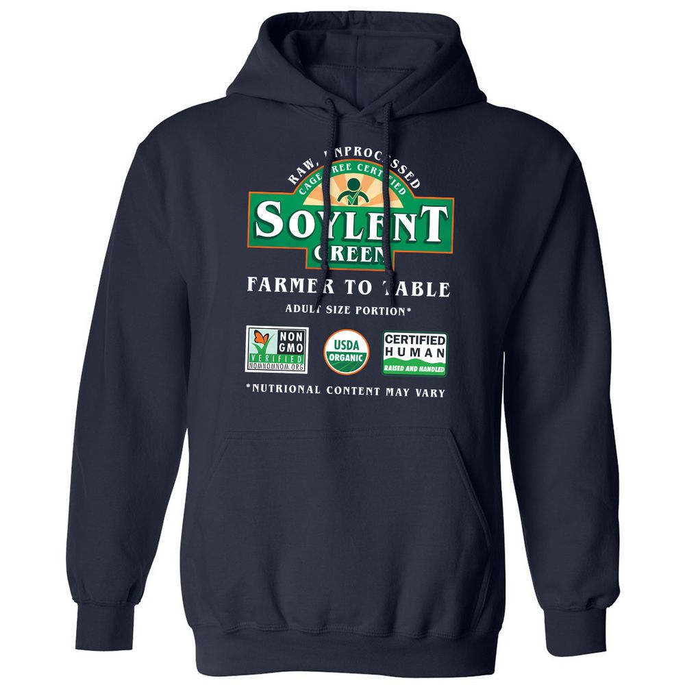 Classic Unisex Hoodie - LMN3ND96 - Navy - 2