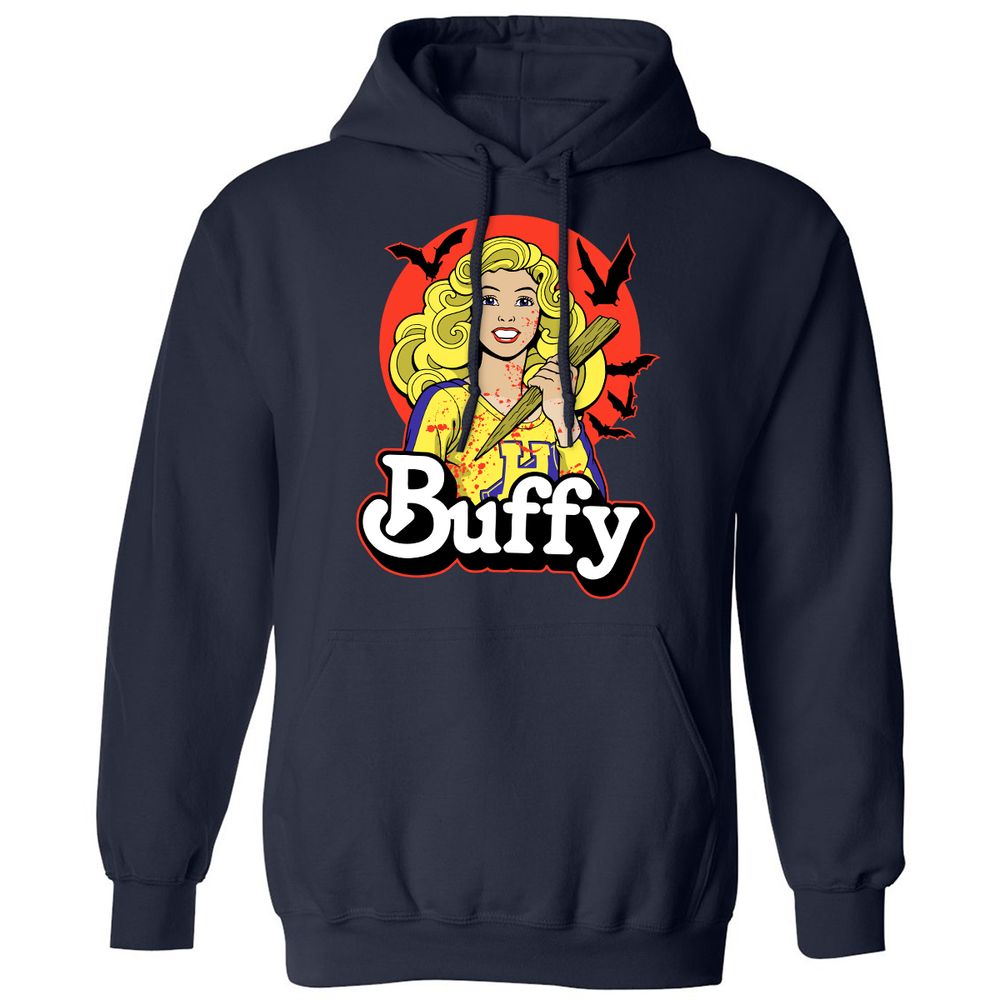 Classic Unisex Hoodie - JG9A1SRB - Navy - 2