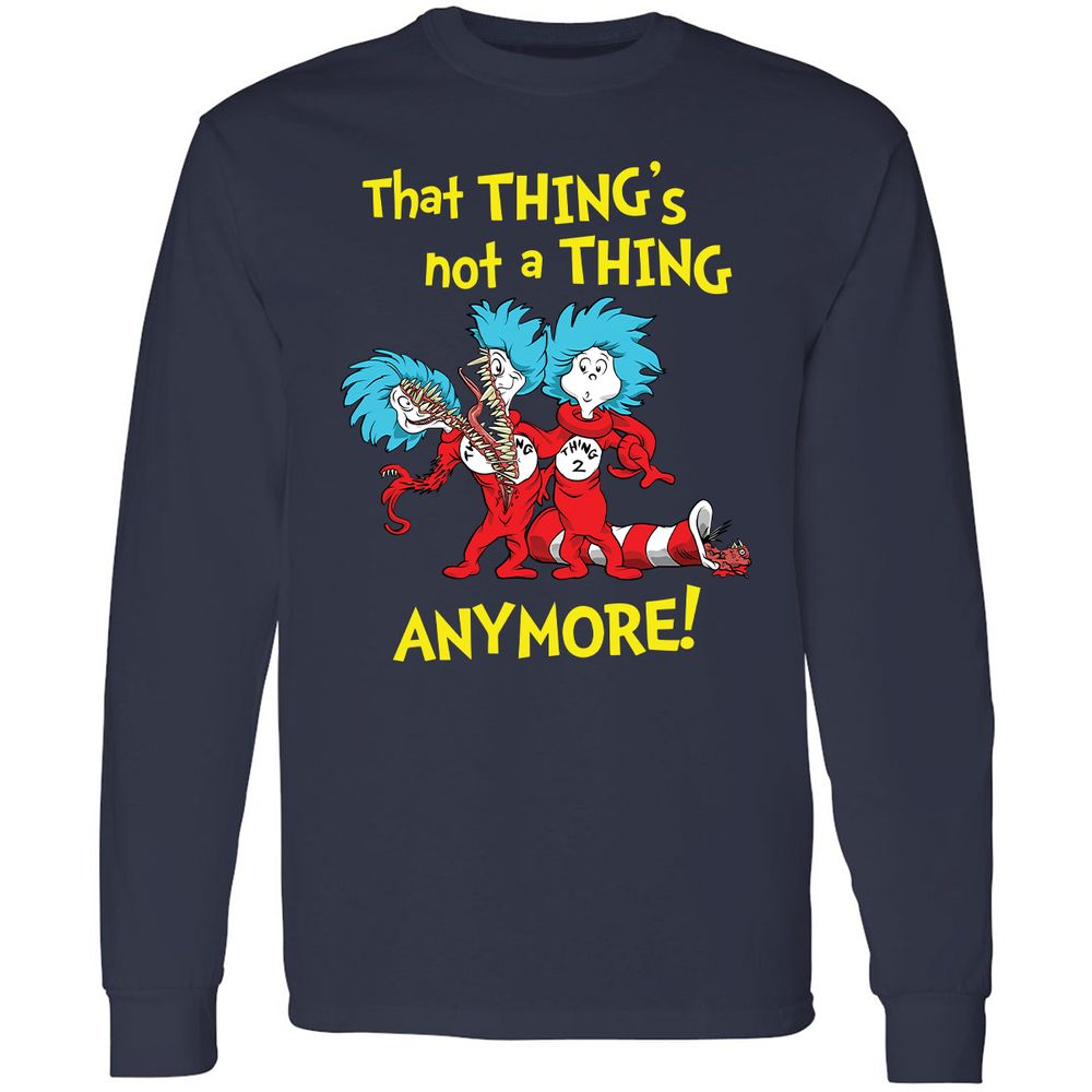 Long Sleeve T-Shirt - YNABZM87 - Navy - 2