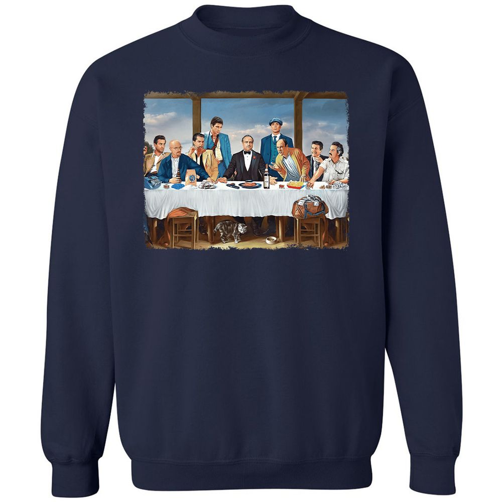 Classic Unisex Sweatshirt - P4NMKT8Y - Navy - 2