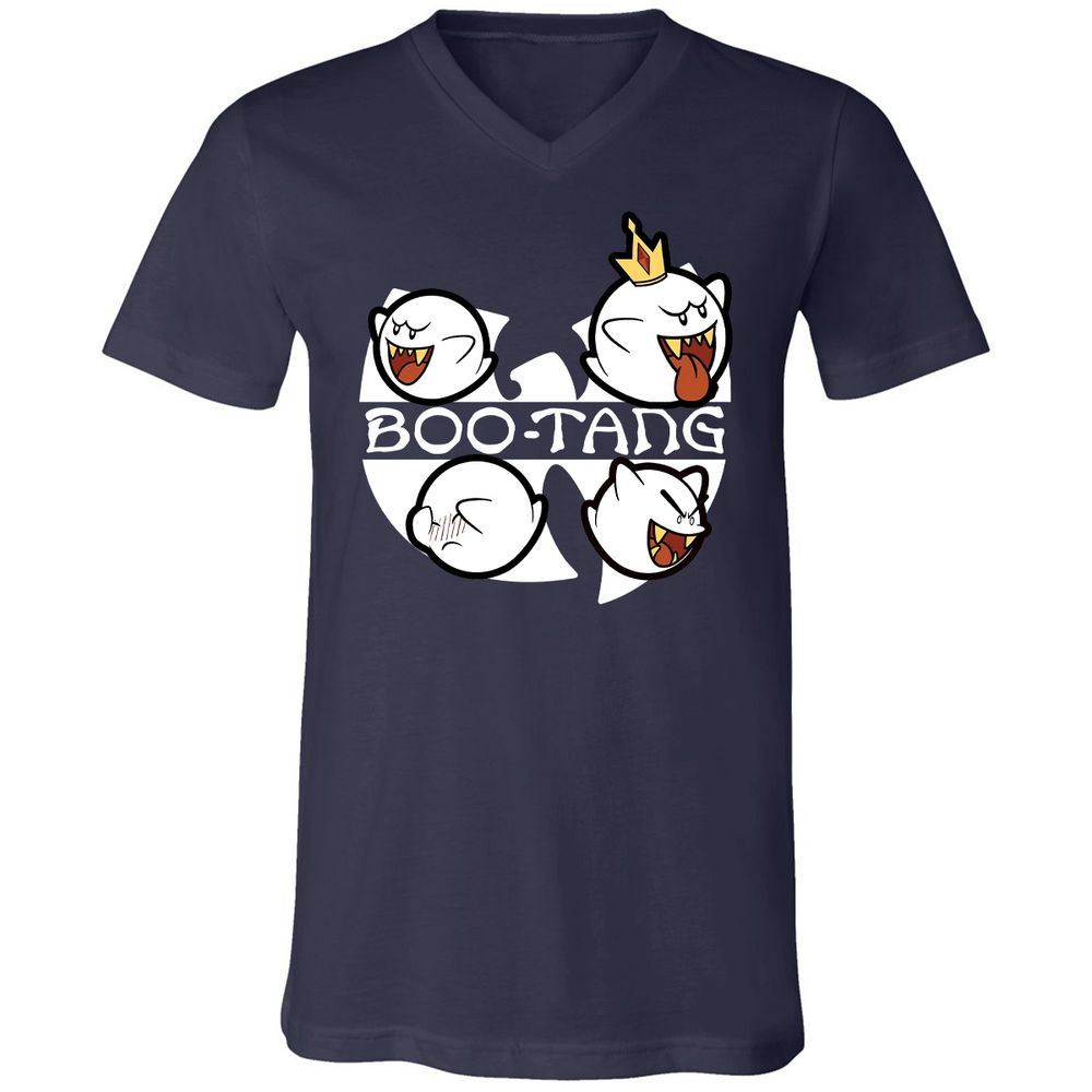 Unisex V-Neck T-Shirt - WMMUUTJ4 - Navy - 2