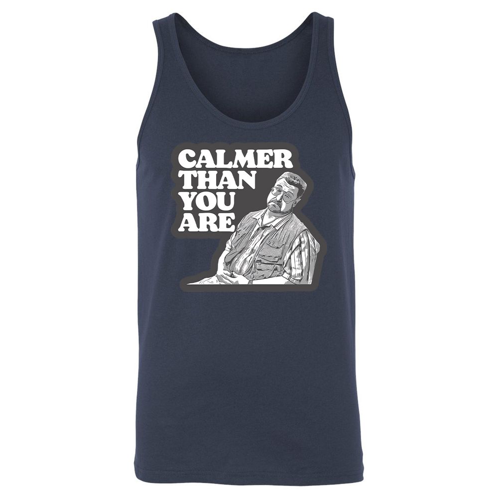 Unisex Jersey Tank - UW5XTJVS - Navy - 2