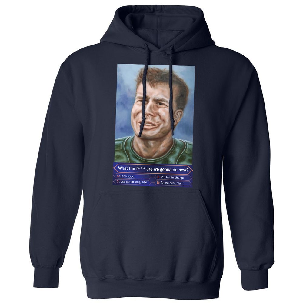 Classic Unisex Hoodie - ZBXJSDSU - Navy - 2