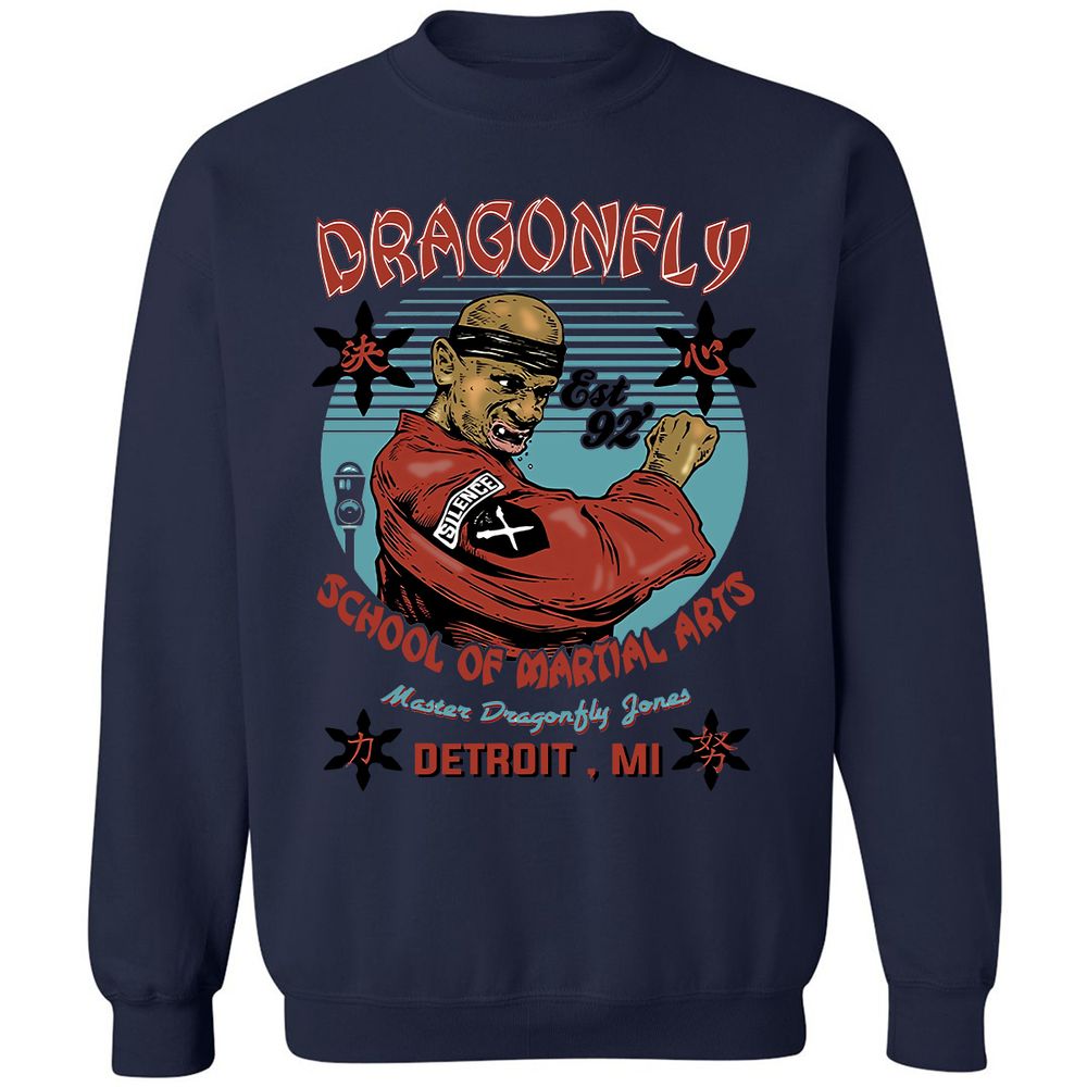 Classic Unisex Sweatshirt - 9J9WVVFV - Navy - 2