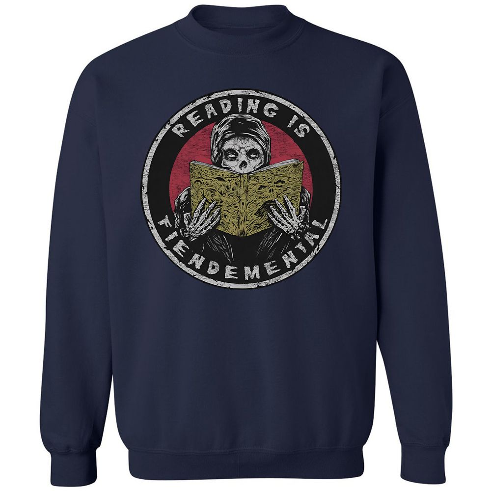 Reading Is Fiendemental - Navy - 2
