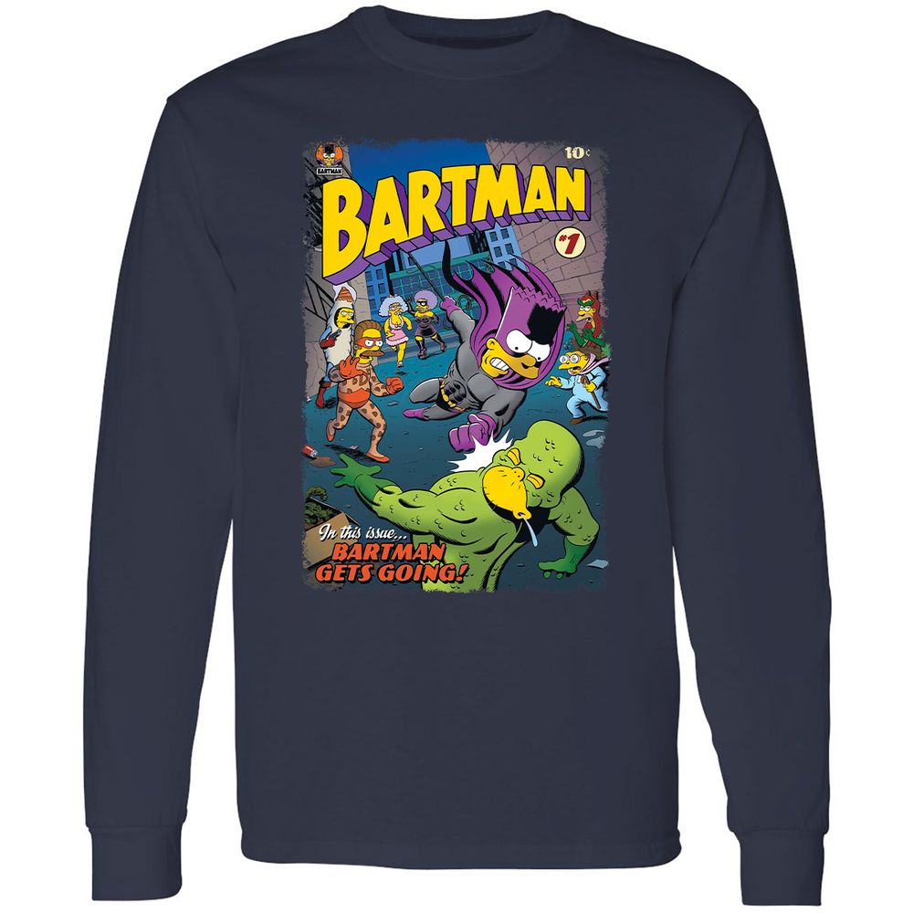 Long Sleeve T-Shirt - 6V74Q9UE - Navy - 2