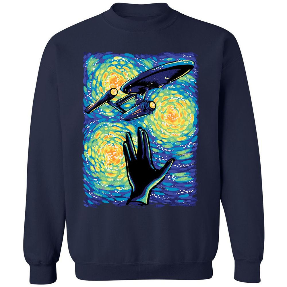 Classic Unisex Sweatshirt - CTHE73J7 - Navy - 2