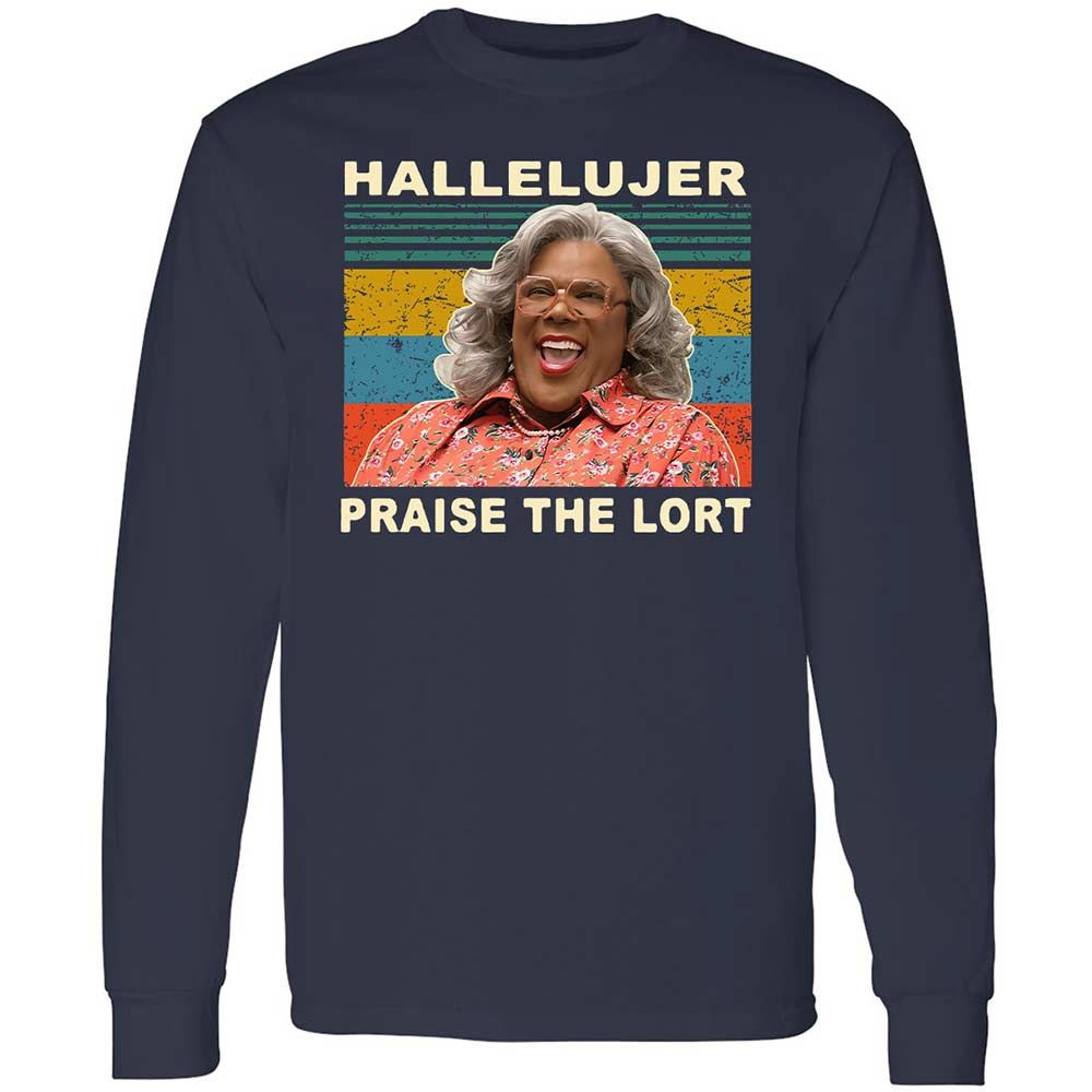 Hallelujer Praise The Lort - Navy - 2