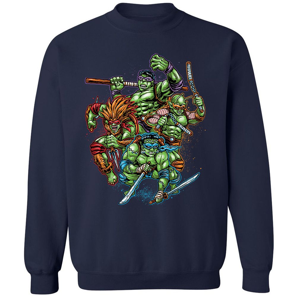 Classic Unisex Sweatshirt - L8A6NC31 - Navy - 2