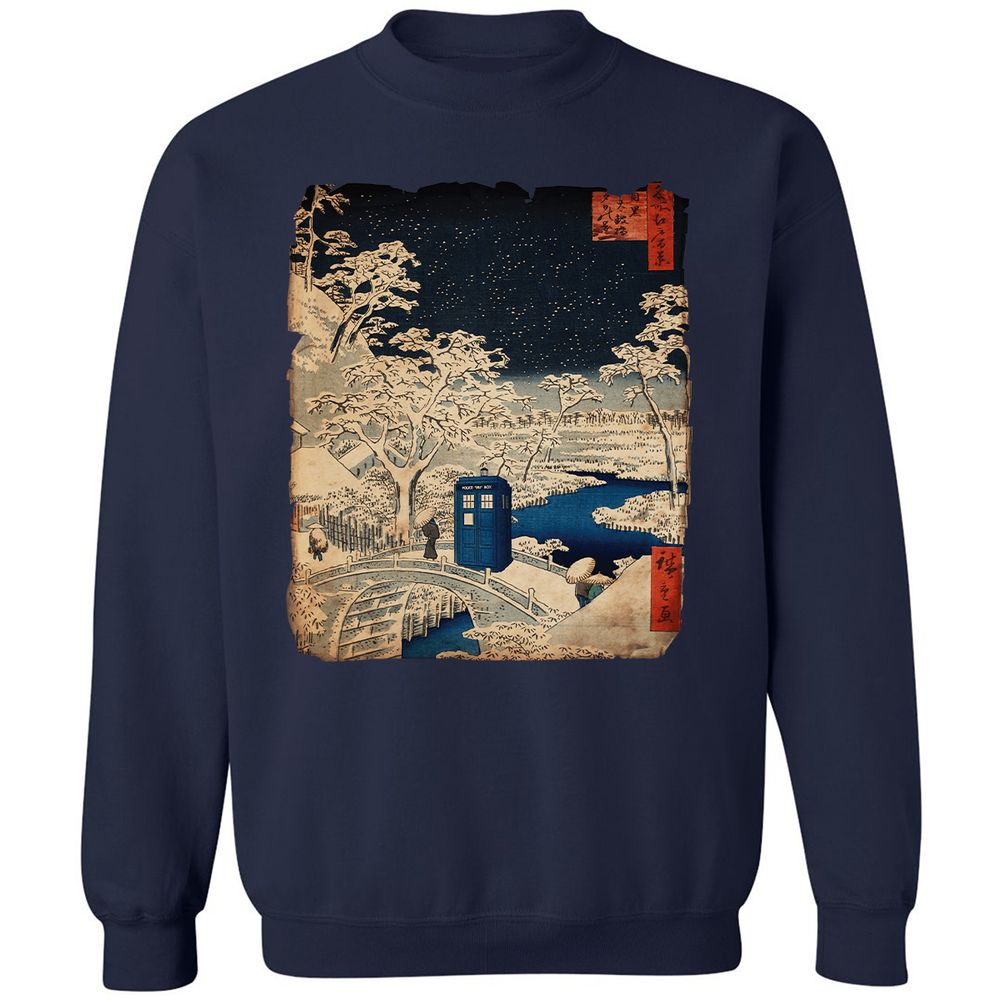 Classic Unisex Sweatshirt - GVWQABJC - Navy - 2