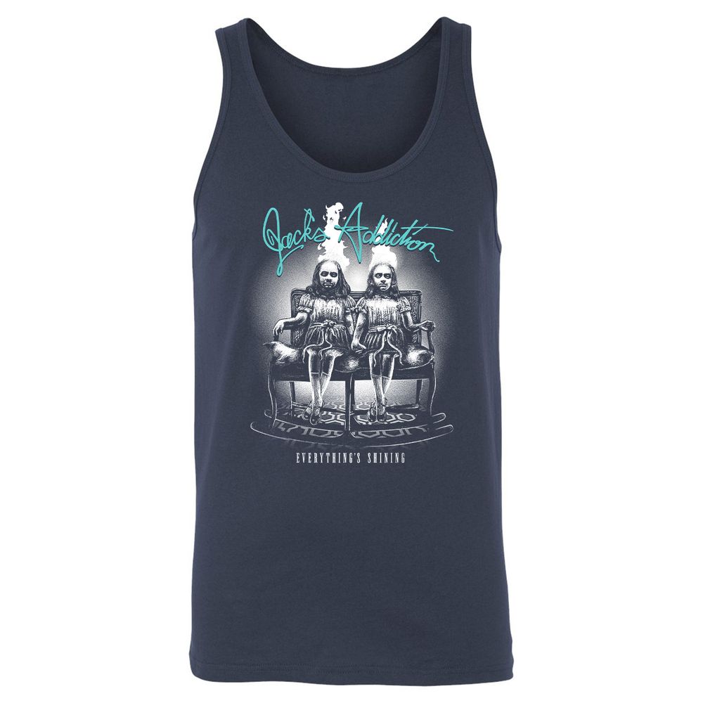 Unisex Jersey Tank - 81G2XK4N - Navy - 2