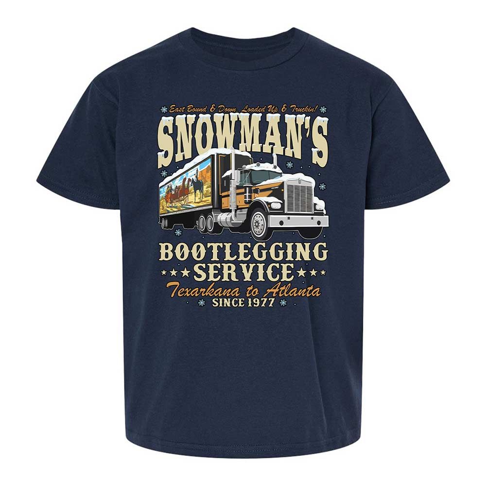 Snowman's Bootlegging Service - Navy - 2