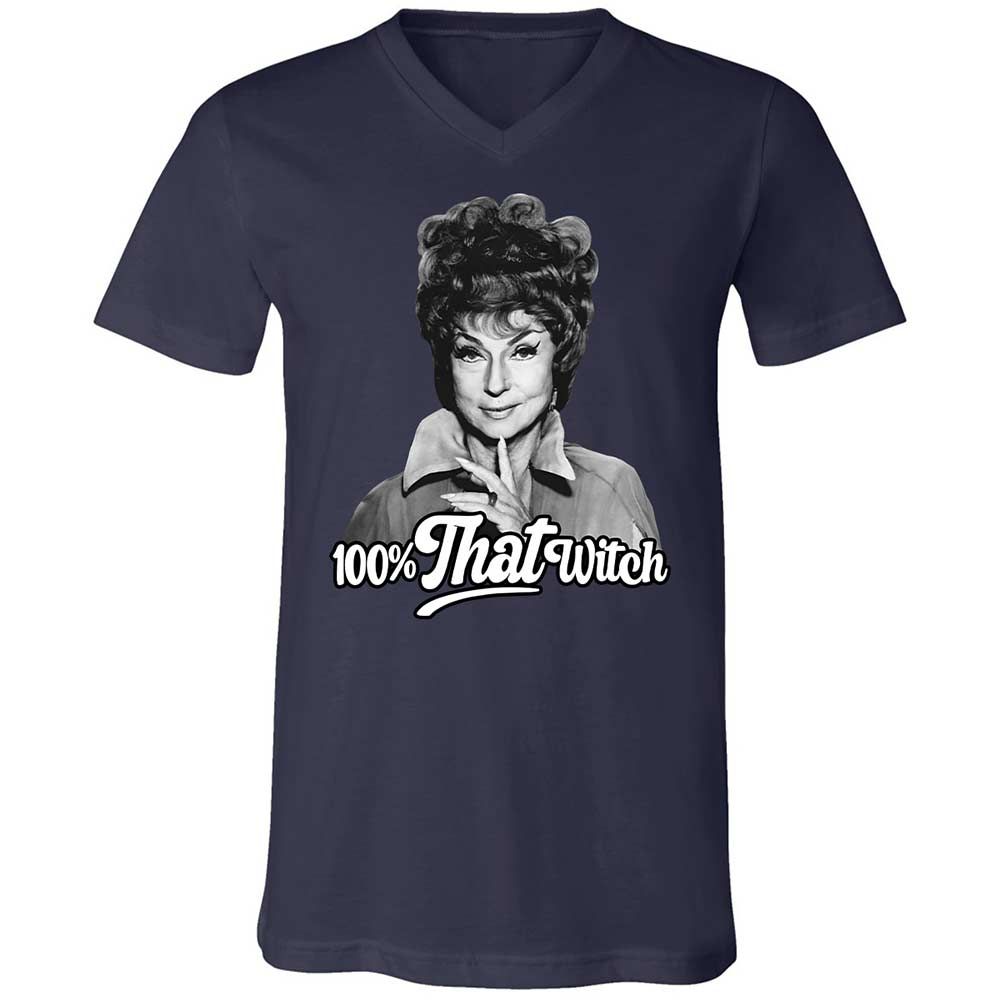 Unisex V-Neck T-Shirt - UNXN1MCS - Navy - 2