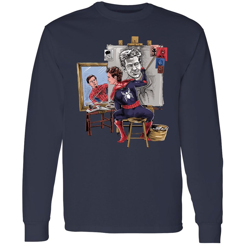 Long Sleeve T-Shirt - P34QQ68W - Navy - 2