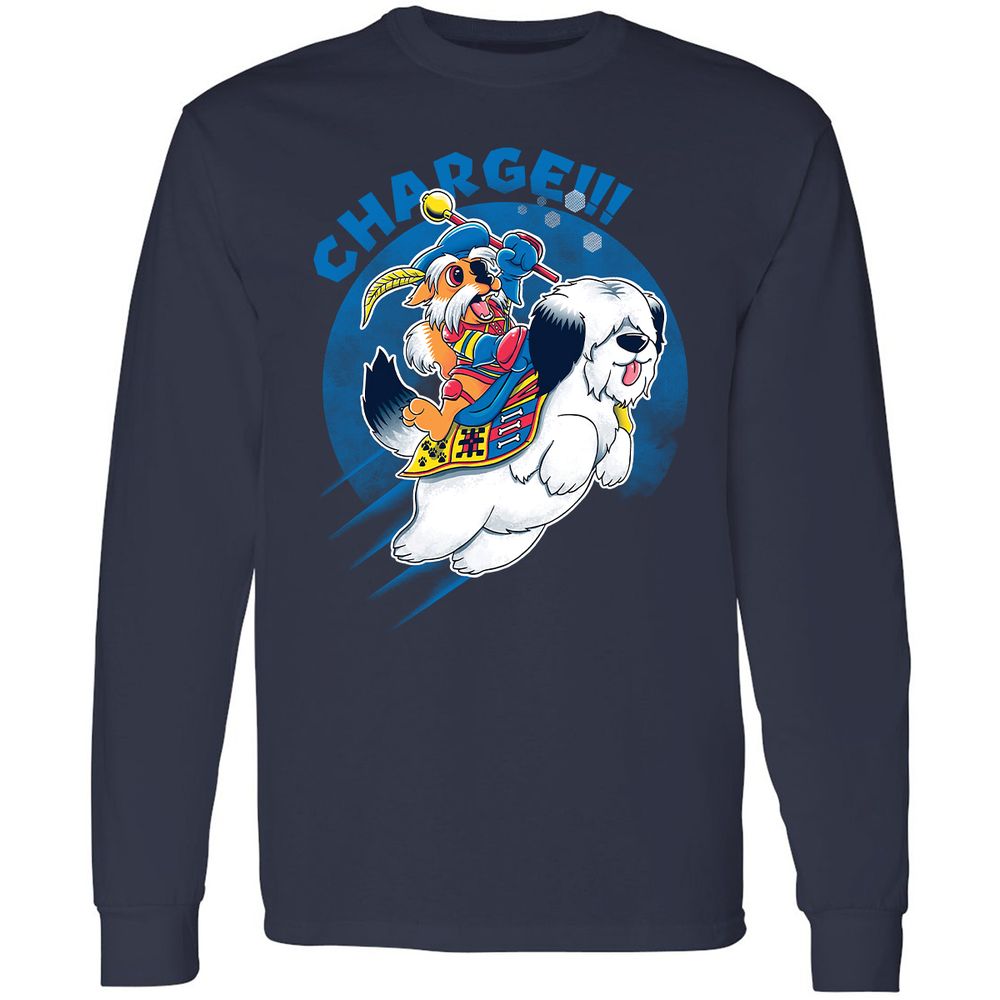 Long Sleeve T-Shirt - WNSQMFC4 - Navy - 2