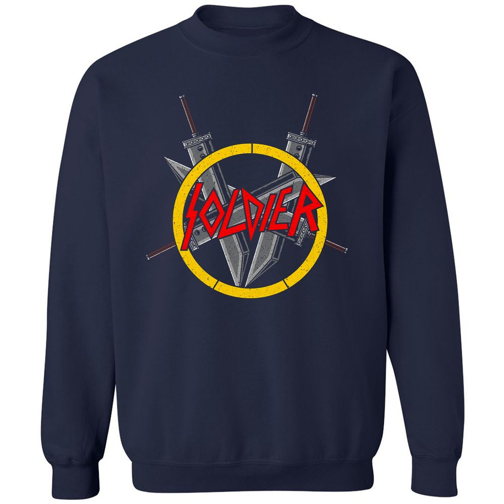 Classic Unisex Sweatshirt - E948EJ4Y - Navy - 2