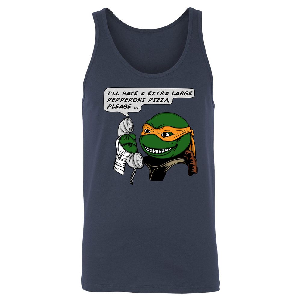 Unisex Jersey Tank - U7E8DG6S - Navy - 2