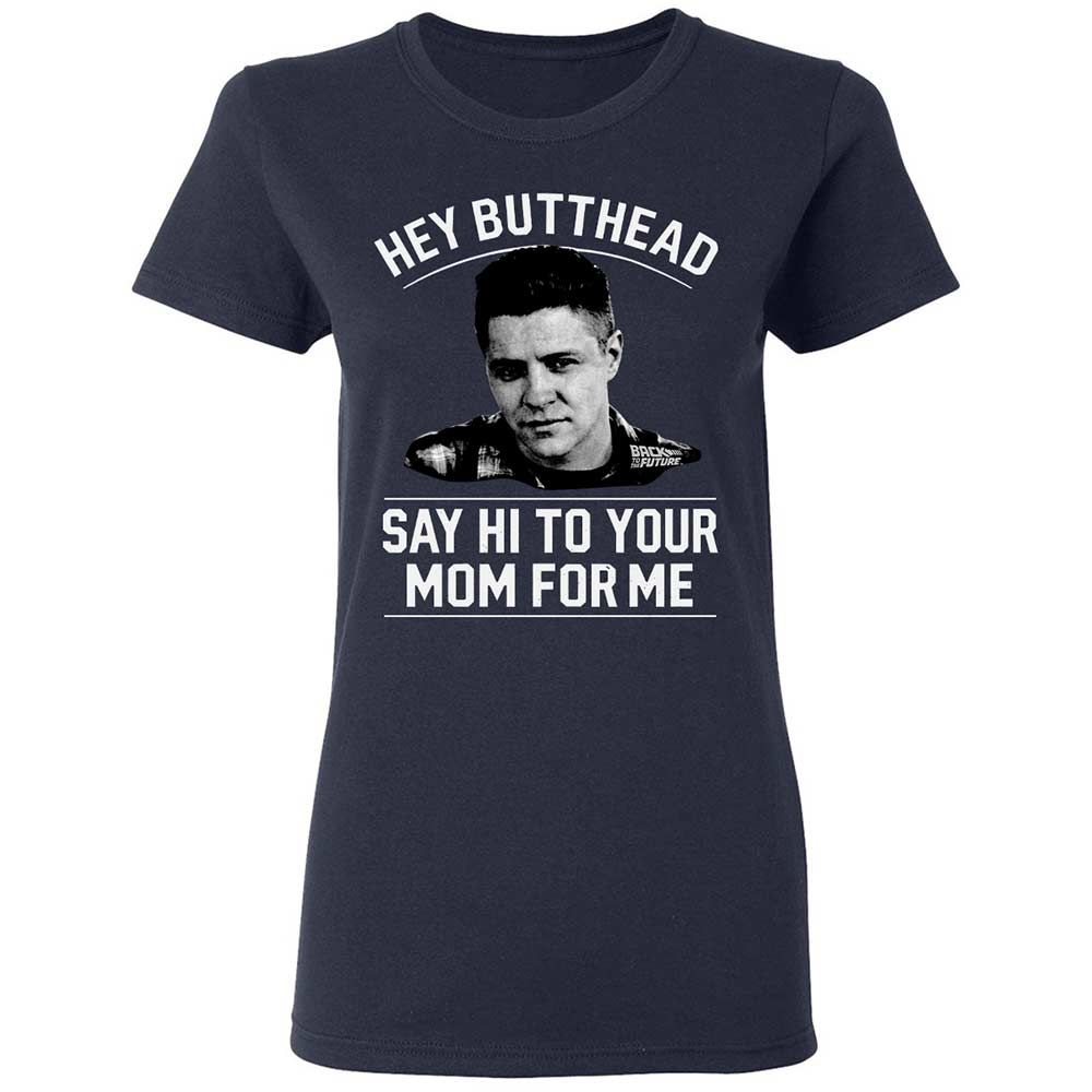 Women's T-Shirt - BCC46JKU - Navy - 2