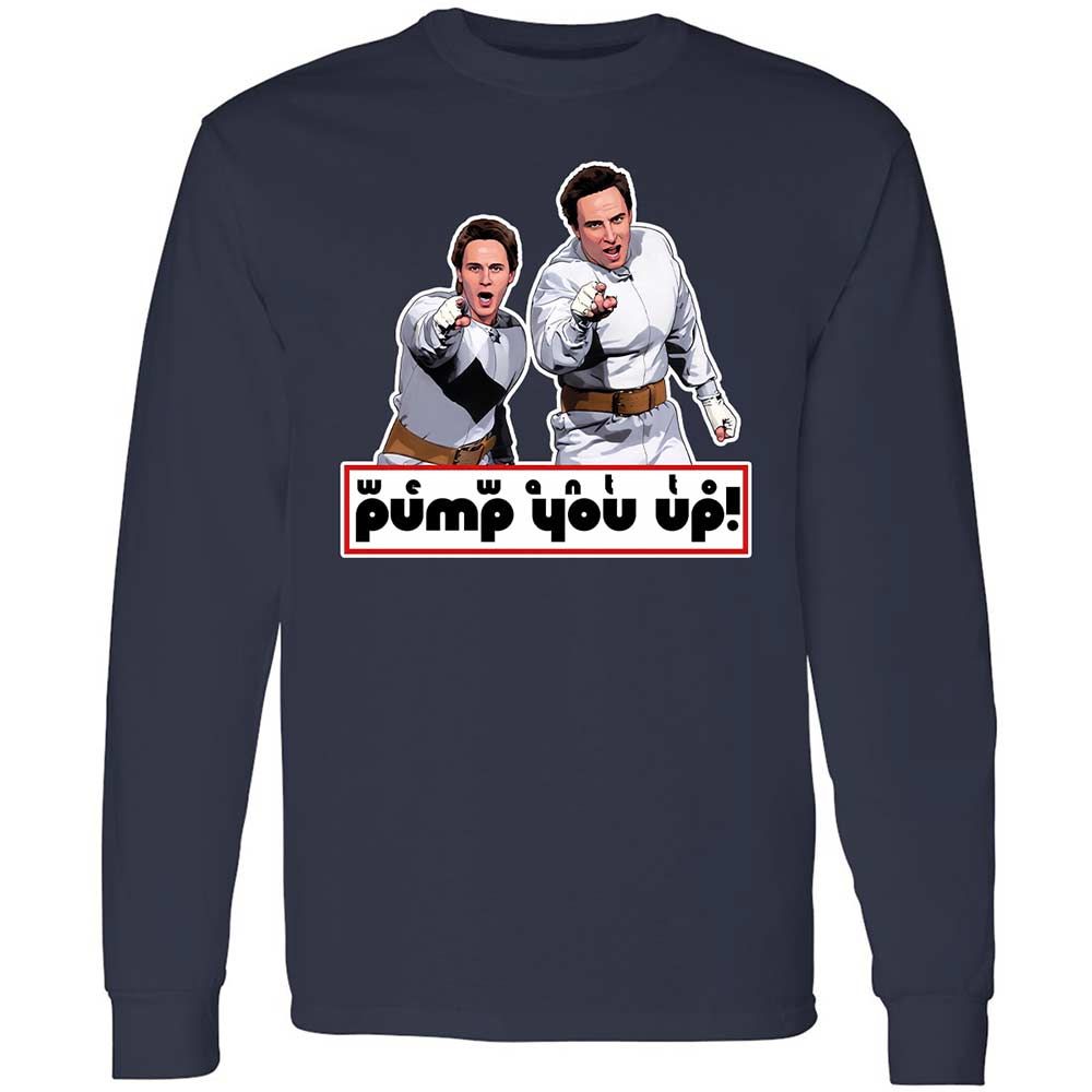 We Want To Pump You Up - Navy - 2