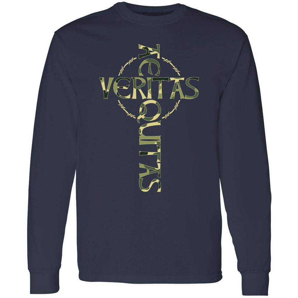 Long Sleeve T-Shirt - SENF8UXT - Navy - 2